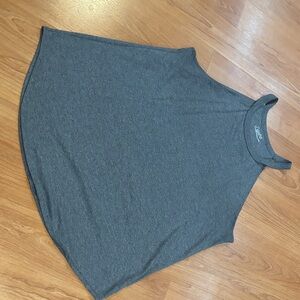 Gray Sleeveless Top